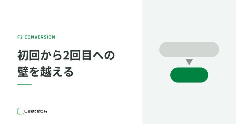 リピート率・F2転換（初回→2回目購入）の高め方｜EC-CUBEのCRM分析